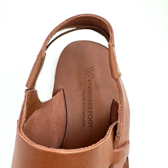 Vivobarefoot Opanka Sandals Leather Women’s Size 6 / EU 37 Tan 203225-02 - Picture 7 of 8